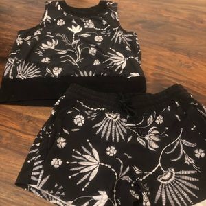 Athleta short set...size 6